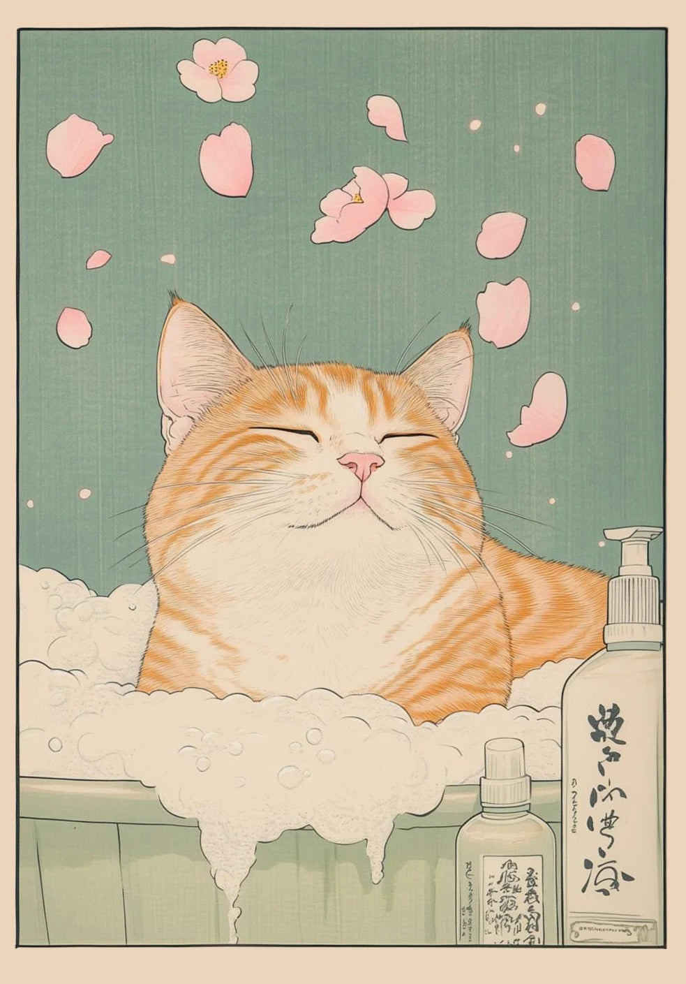 Japanese Cat Aesthetic Home Decor