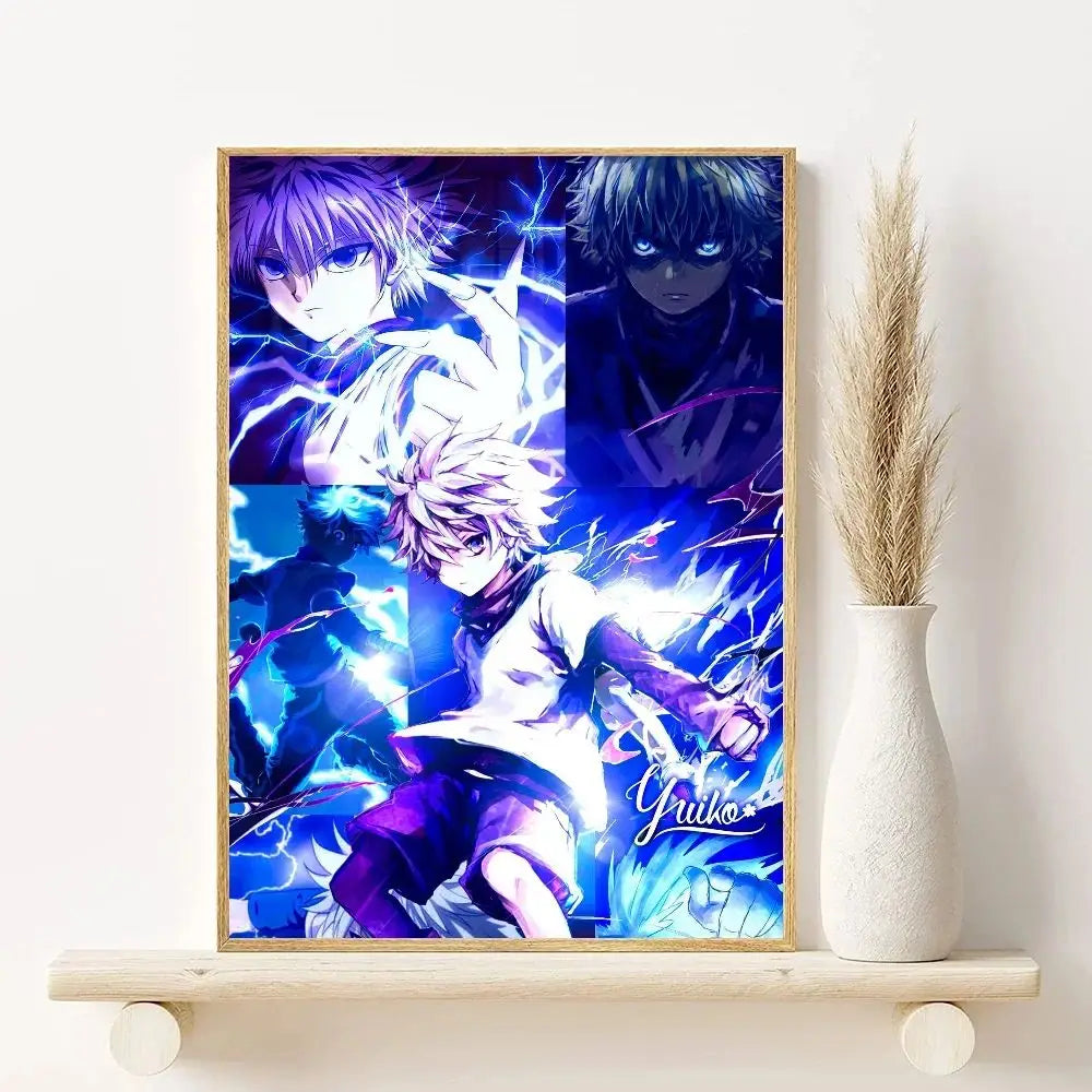 Hunter x Hunter Anime Canvas Wall Poster