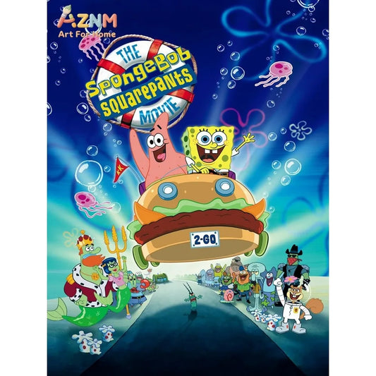SpongeBob Canvas Poster, design 2