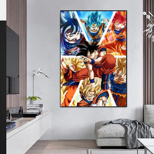 Dragon Ball Z Canvas Poster, design 2