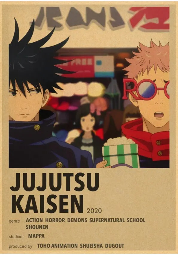 Jujutsu Kaisen Anime Poster