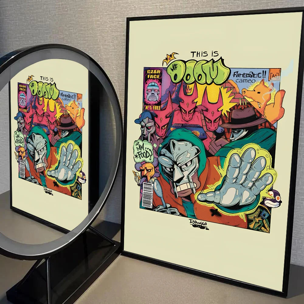 MF DOOM Poster Home Décor