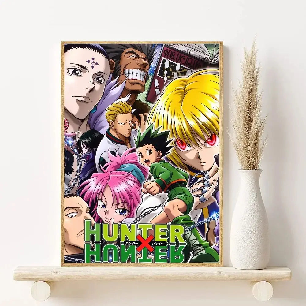 Hunter x Hunter Anime Canvas Wall Poster