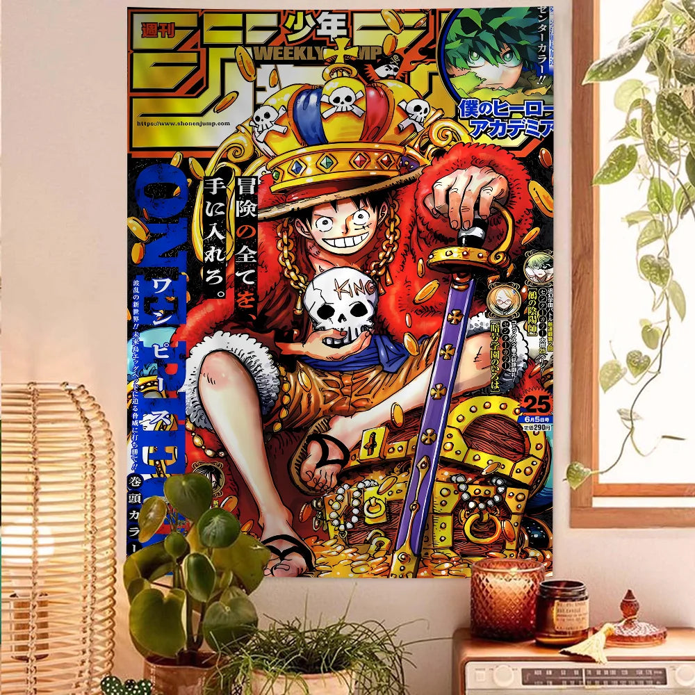 One Piece Anime Tapestry