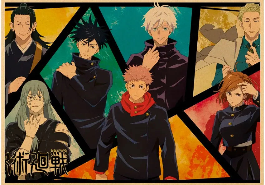 Jujutsu Kaisen Anime Poster