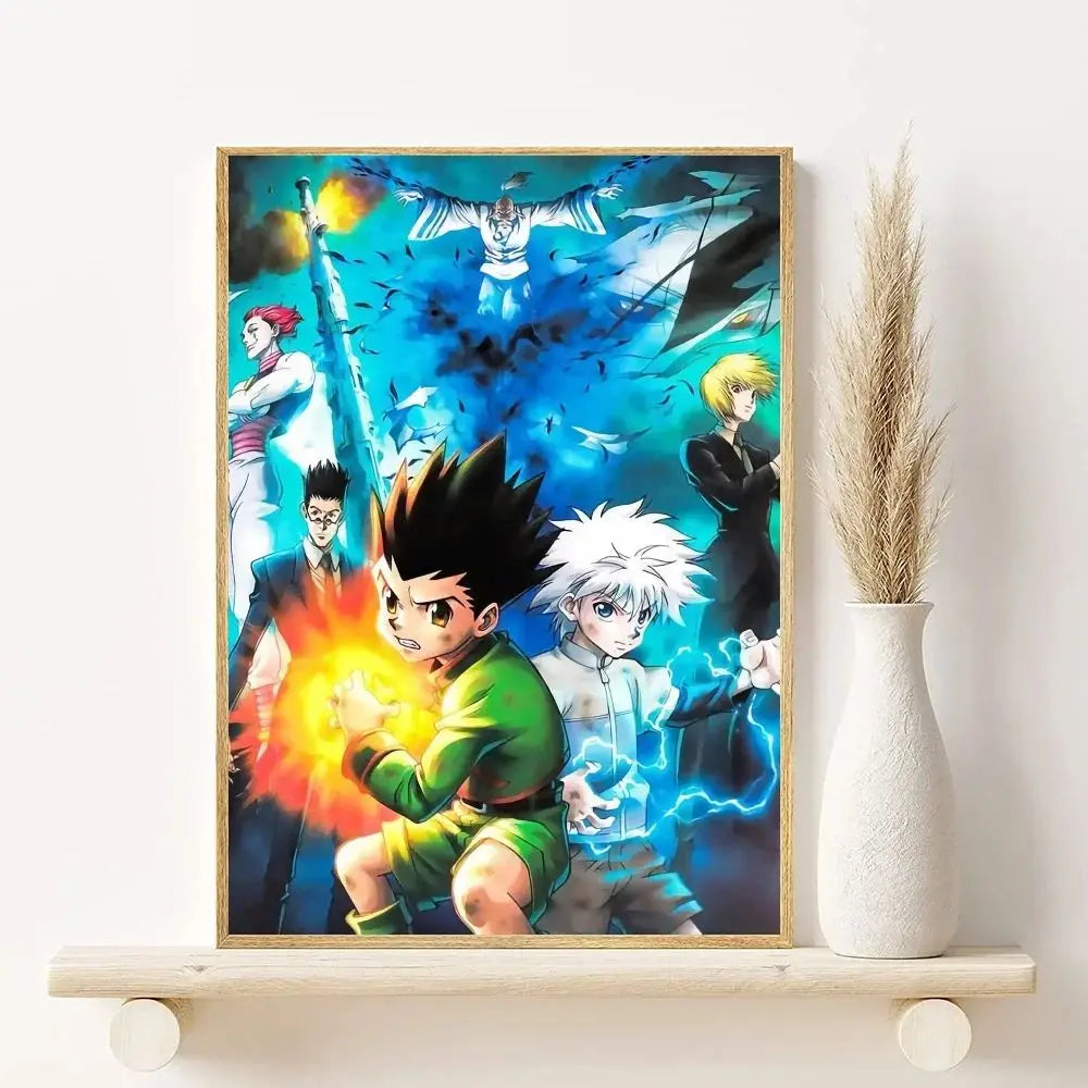 Hunter x Hunter Anime Canvas Wall Poster