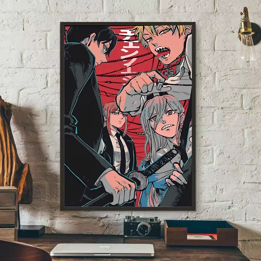 Chainsaw Man Canvas Wall Art Home Décor