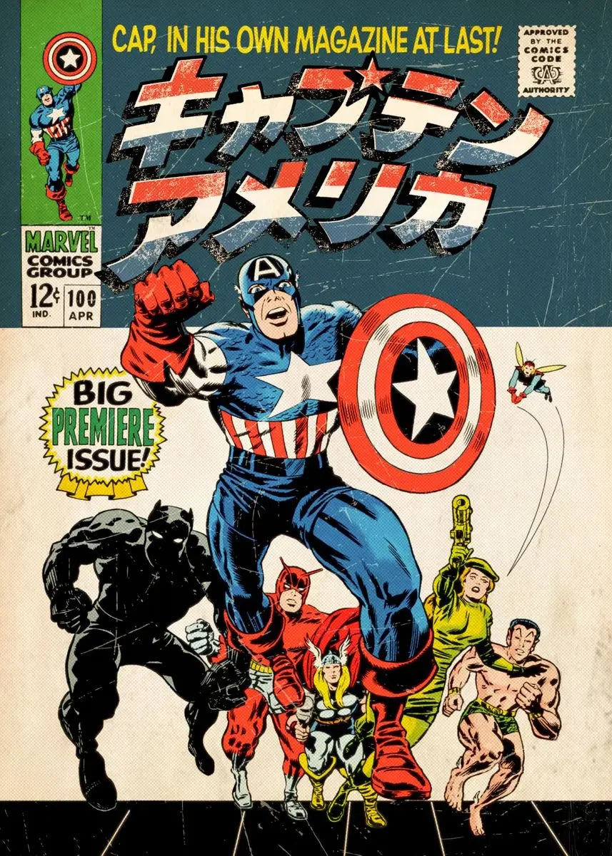 Marvel The Avengers Comic Spiderman Posters
