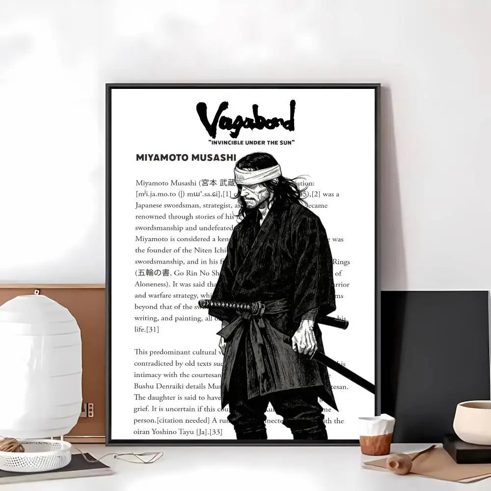 Vagabond Manga Art Posters