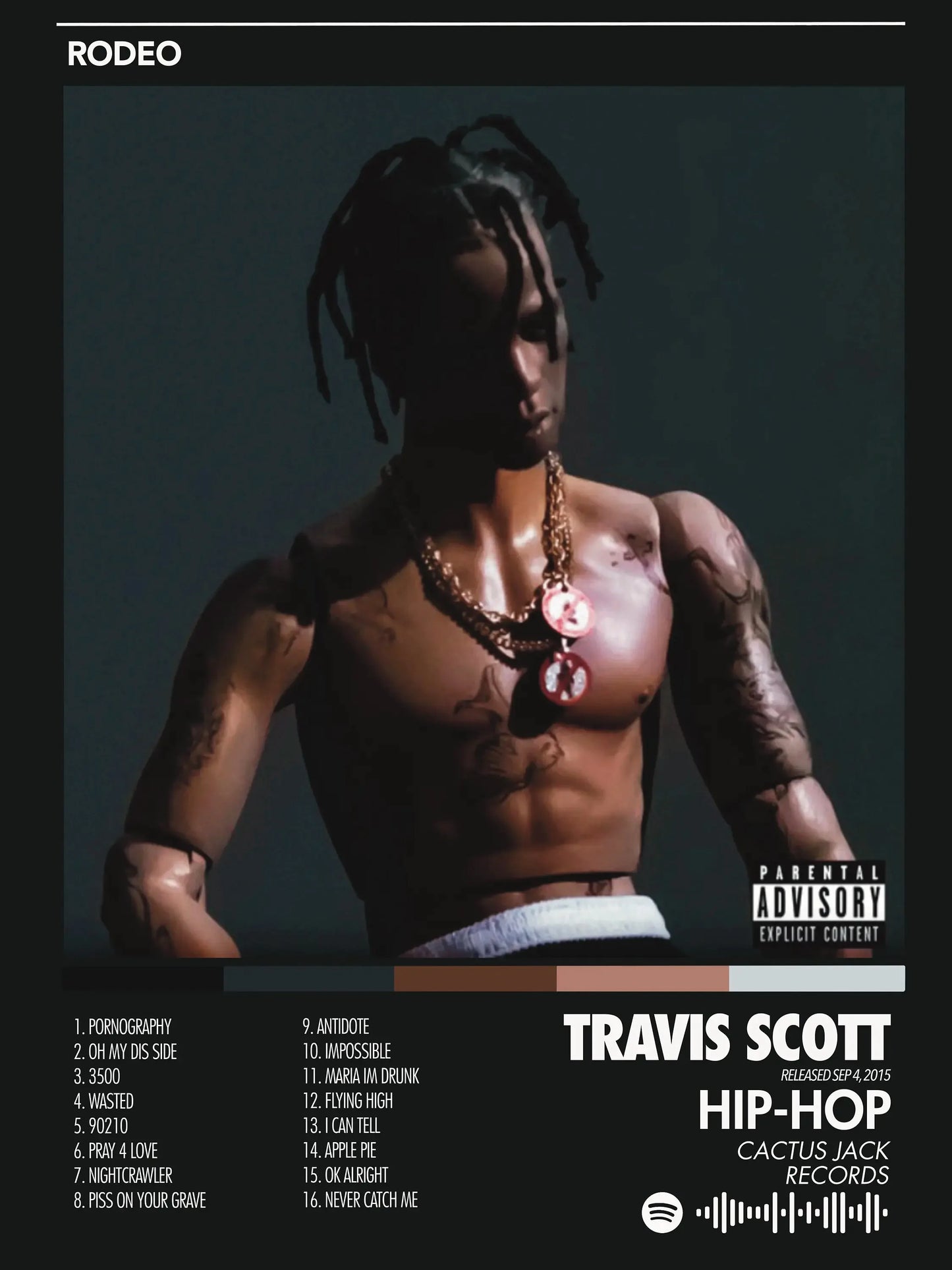 Travis Scott Album Poster