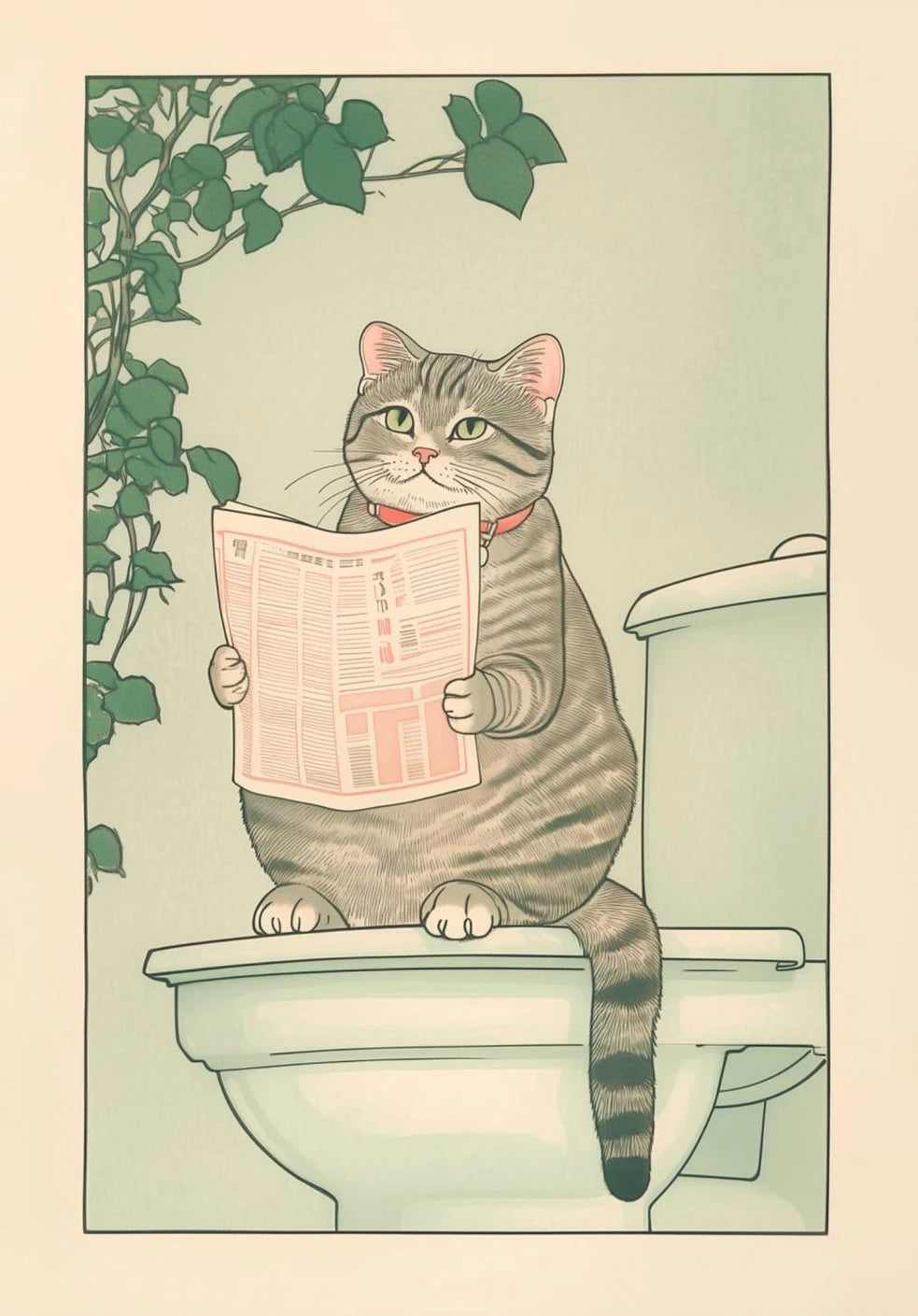 Japanese Cat Aesthetic Home Decor