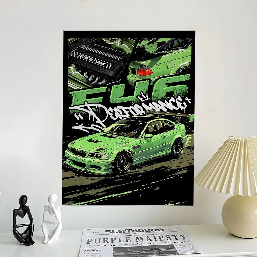 Street Legends Car Tapestry