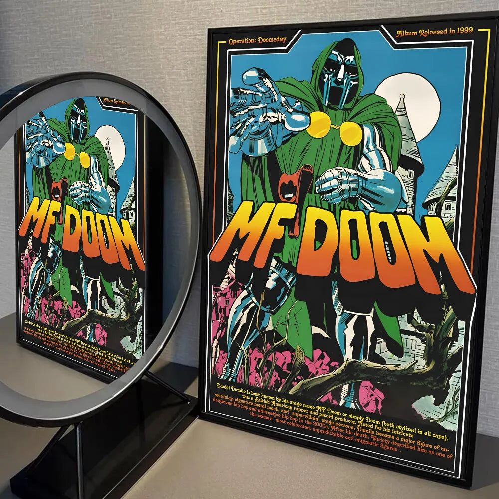 MF DOOM Poster Home Décor
