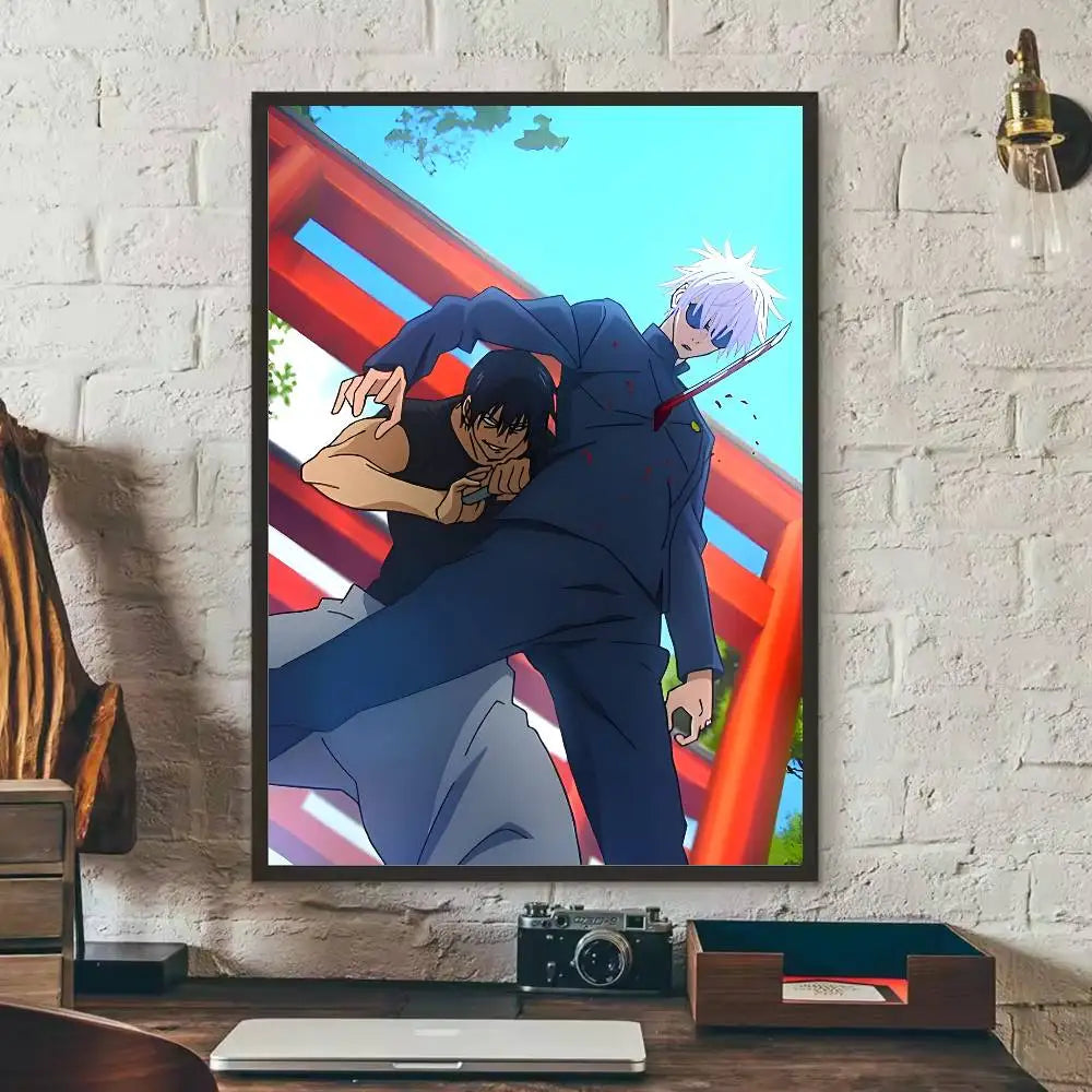 Kaisen Fushiguro Toji Anime Poster – Sticker