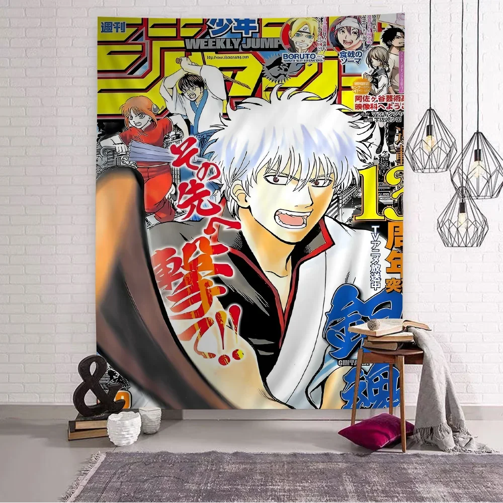 Gintama Anime Wall Tapestry