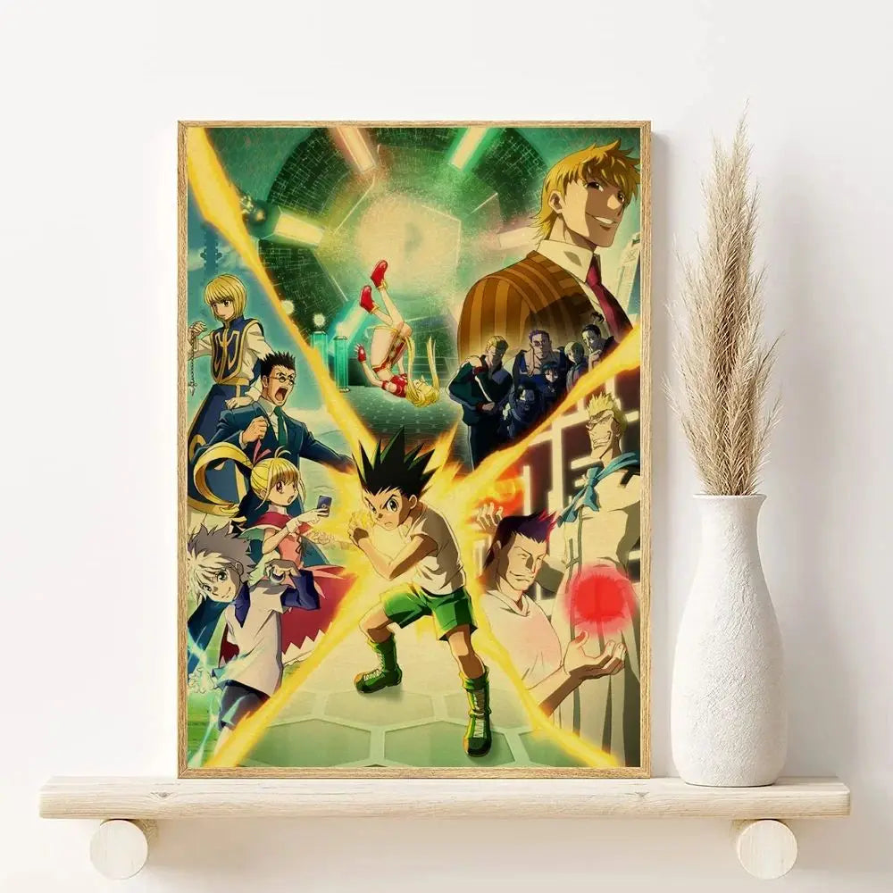 Hunter x Hunter Anime Canvas Wall Poster
