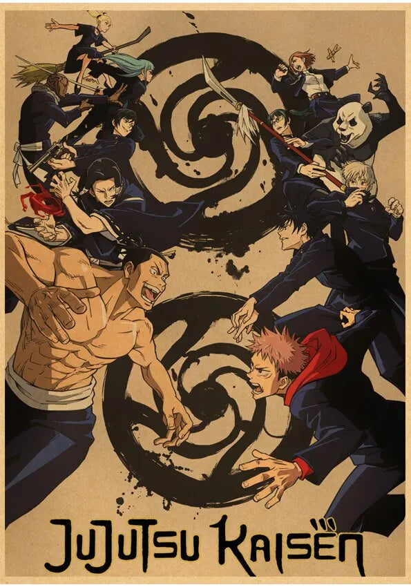 Jujutsu Kaisen Anime Poster