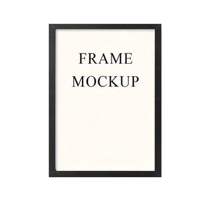 Vintage Wooden Wall Frame for Home, Kitchen, or Café Decor