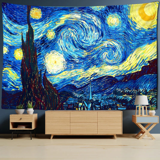 Famous Van Gogh Wall Hanging Tapestry