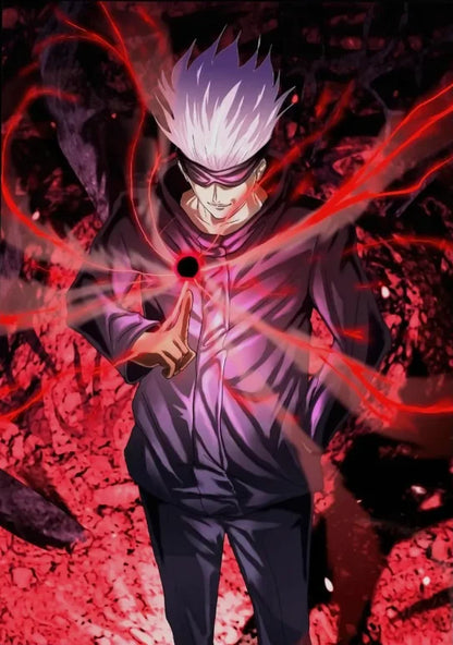 Retro Jujutsu Kaisen Poster