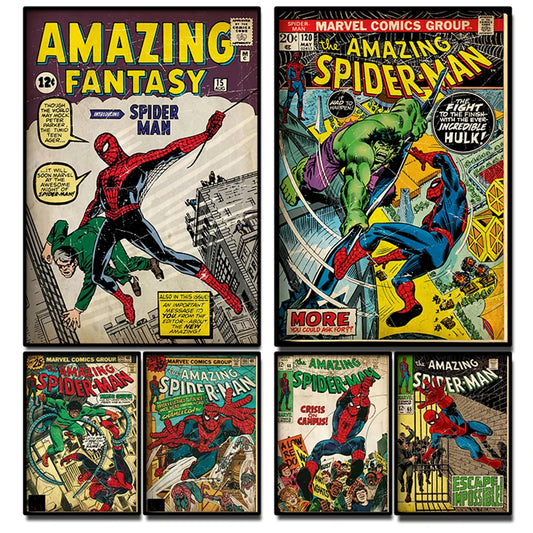 Marvel Spider-Man Art Poster