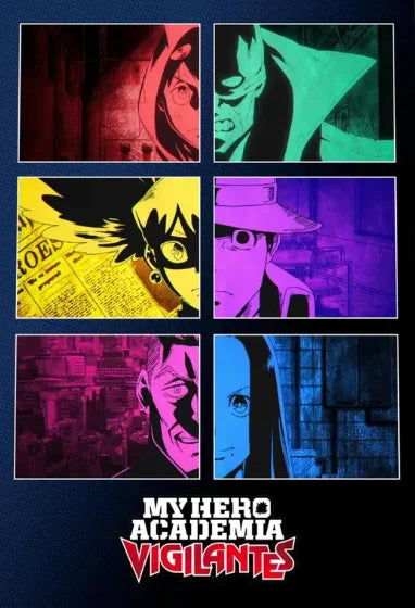 My Hero Academia Anime Retro Posters Room Decor