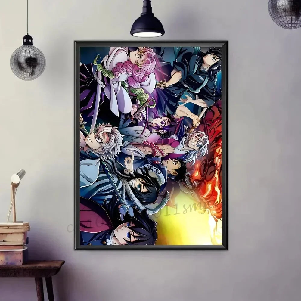 Minimalist Kimetsu No Yaiba (Demon Slayer) Poster