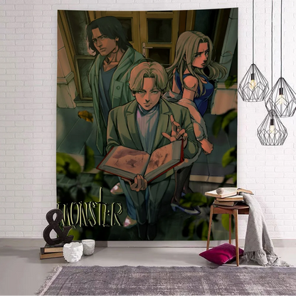 Monster Anime Tapestry