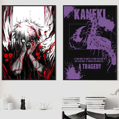 Vintage Anime Tokyo Ghoul Poster