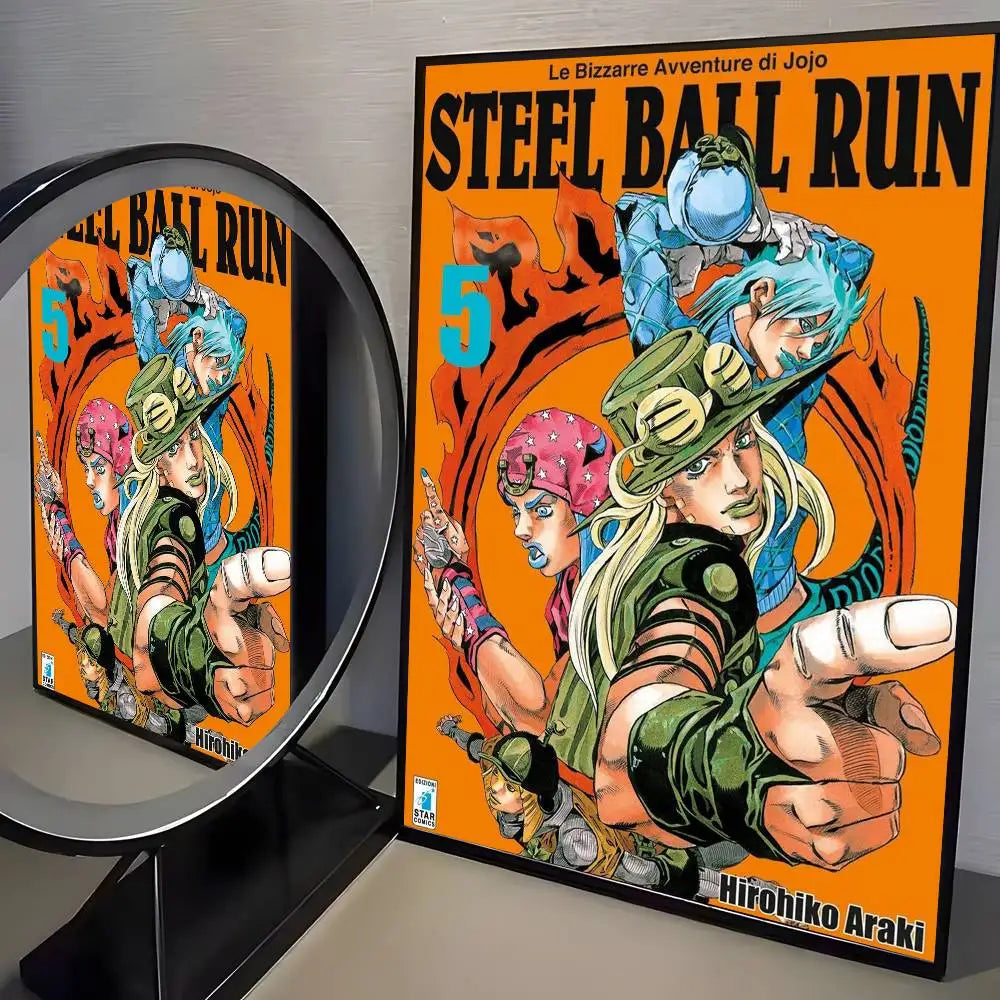 JoJo's Bizarre Adventure Retro Posters
