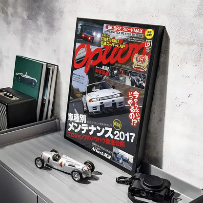 Retro GTR Magazine Posters