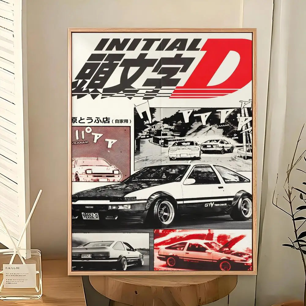 Initial D Drift Posters