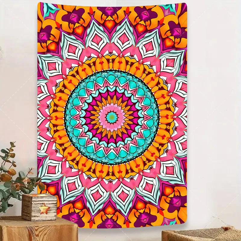 Vibrant Floral Tapestry
