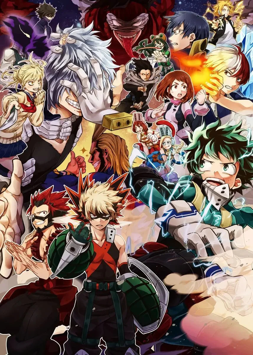 My Hero Academia Poster v4