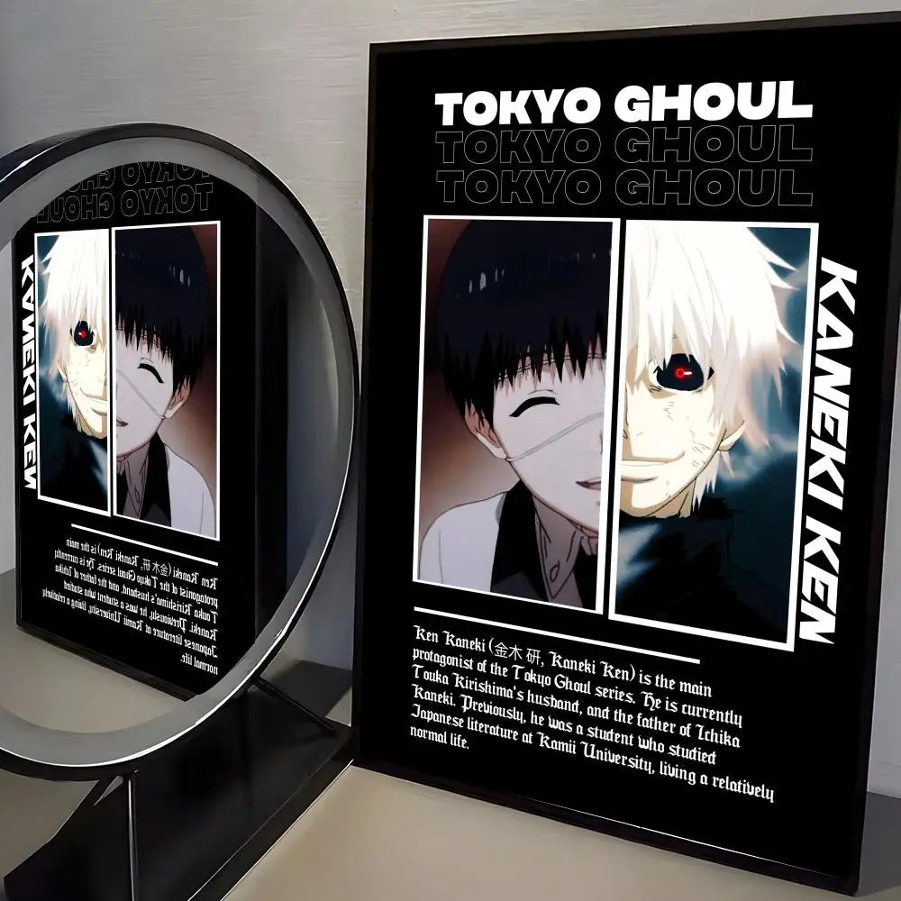 Tokyo Ghoul Canvas Posters