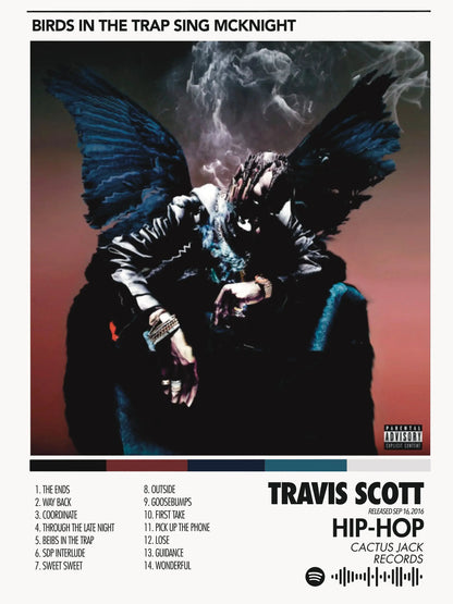 Travis Scott Album Poster