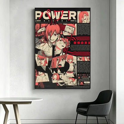 Chainsaw Man HD Art Posters
