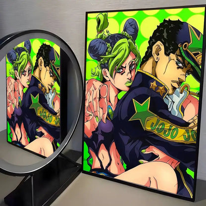 JoJo's Bizarre Adventure Retro Posters