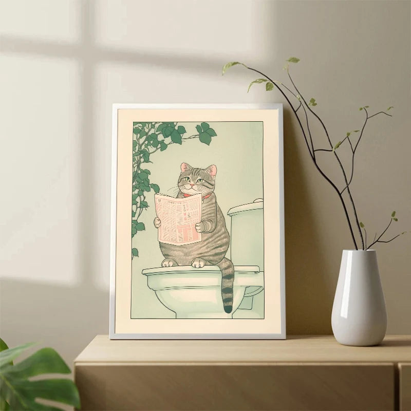 Japanese Cat Aesthetic Home Decor