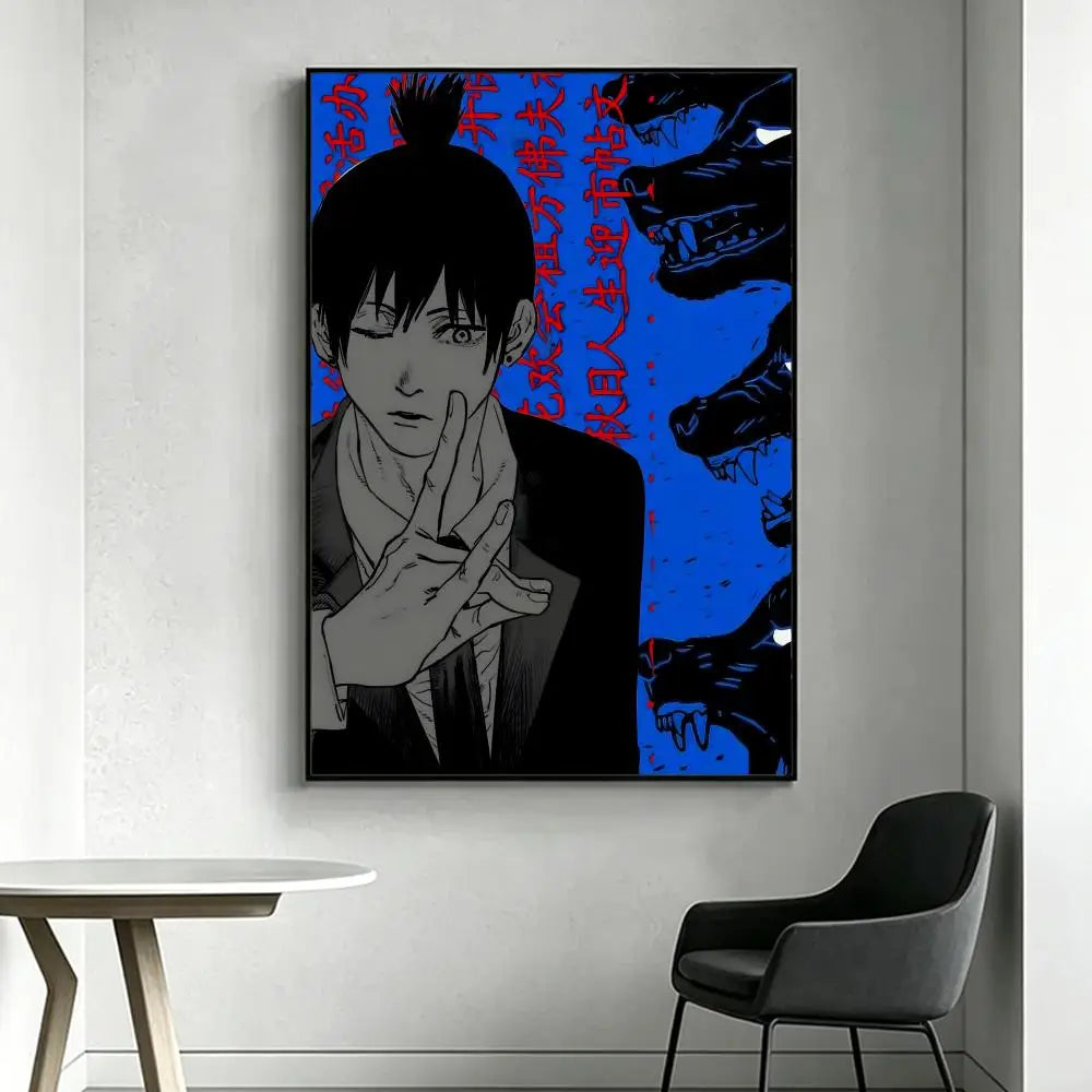 Chainsaw Man HD Art Posters