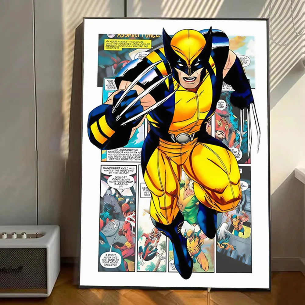 Marvel Avengers Poster Stickers Art Wall