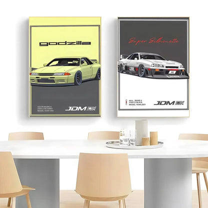 Street Racing JDM Art Posters