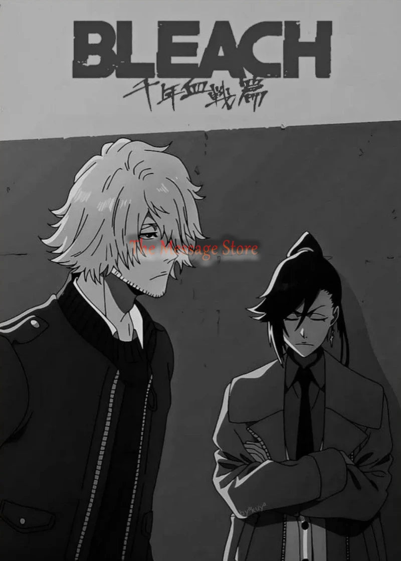 Bleach Black and White Posters