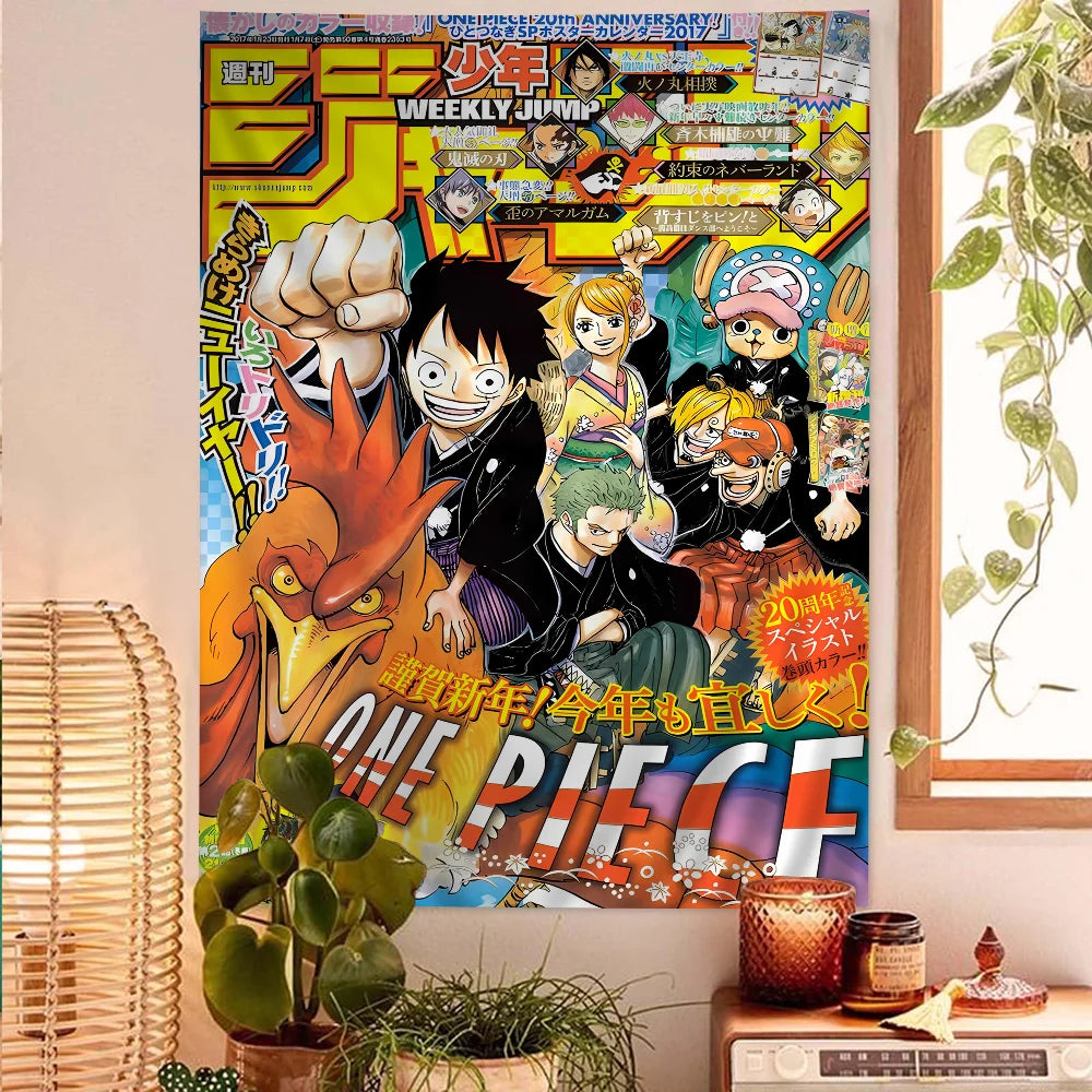 One Piece Anime Tapestry