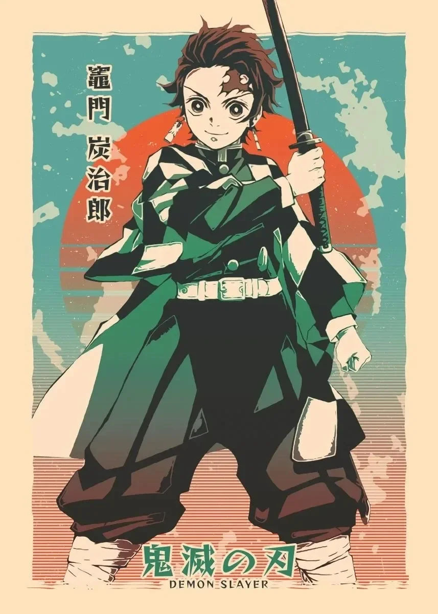 Demon Slayer Character Posters