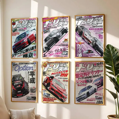 Retrofit Racing Posters