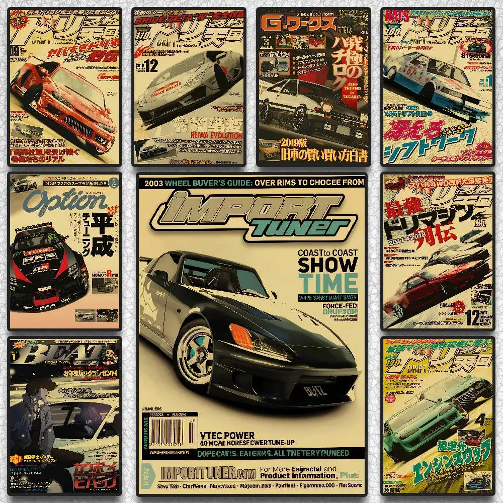 JDM Canvas Wall Art