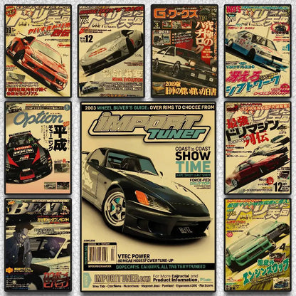 JDM Canvas Wall Art
