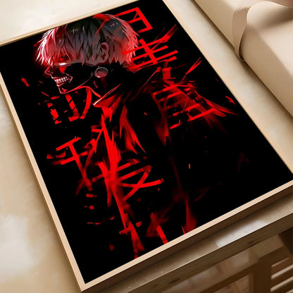 Vintage Anime Tokyo Ghoul Poster