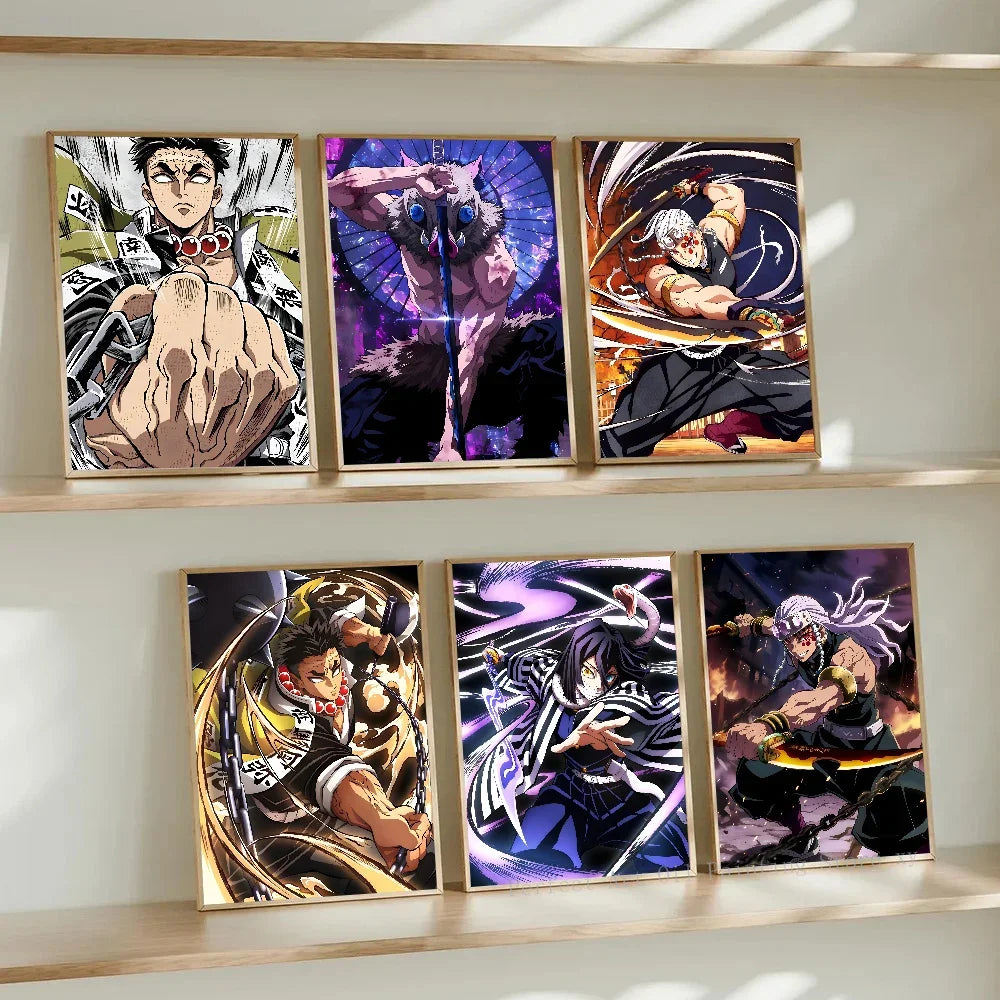 Minimalist Kimetsu No Yaiba (Demon Slayer) Poster